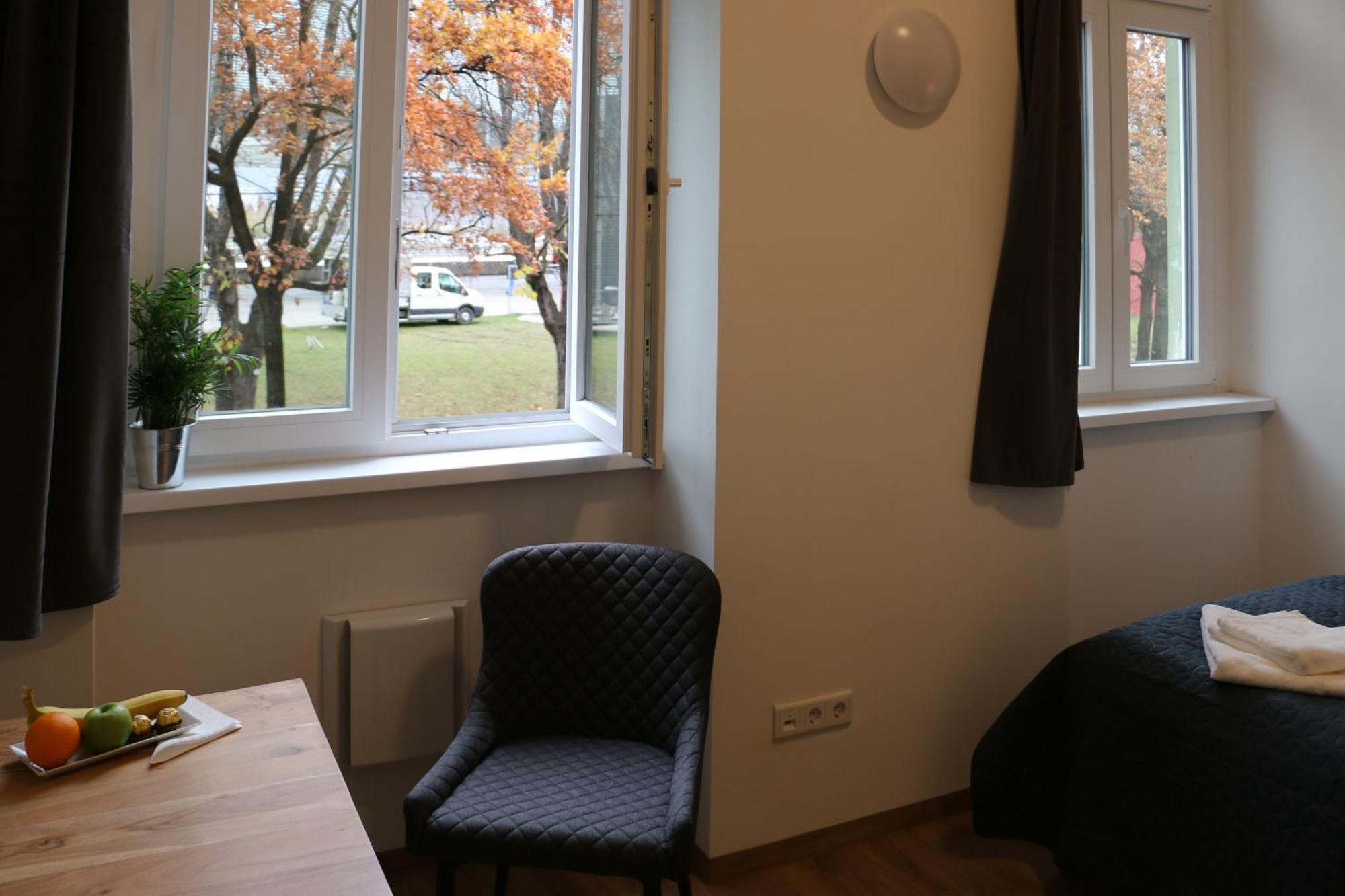 River View Apartment Wohnen Am Fluss Linz Exterior foto